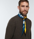 Kenzo - Printed silk scarf