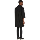 Naked and Famous Denim SSENSE Exclusive Black Over Coat