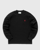Ami Paris Ami De Coeur Longsleeve T Shirt Black Longsleeves