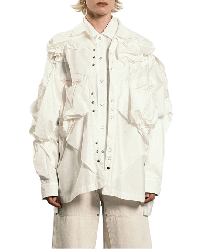 Photo: Tanaka Flower Western Shirt