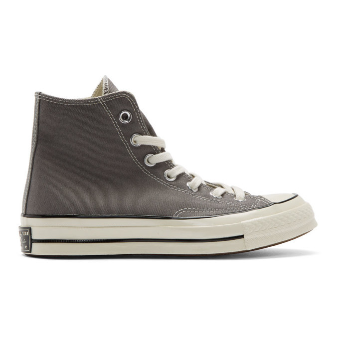 Photo: Converse Grey Chuck 70 High Sneakers