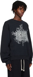 Acne Studios Black Glow-In-The-Dark Sweatshirt