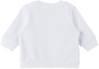 Marni Baby White Printed Sweatshirt