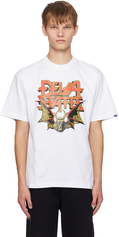 Photo: DEVÁ STATES White Printed T-Shirt