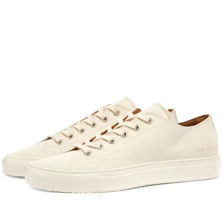 Photo: Common Projects Tournament Low Canvas Shiny