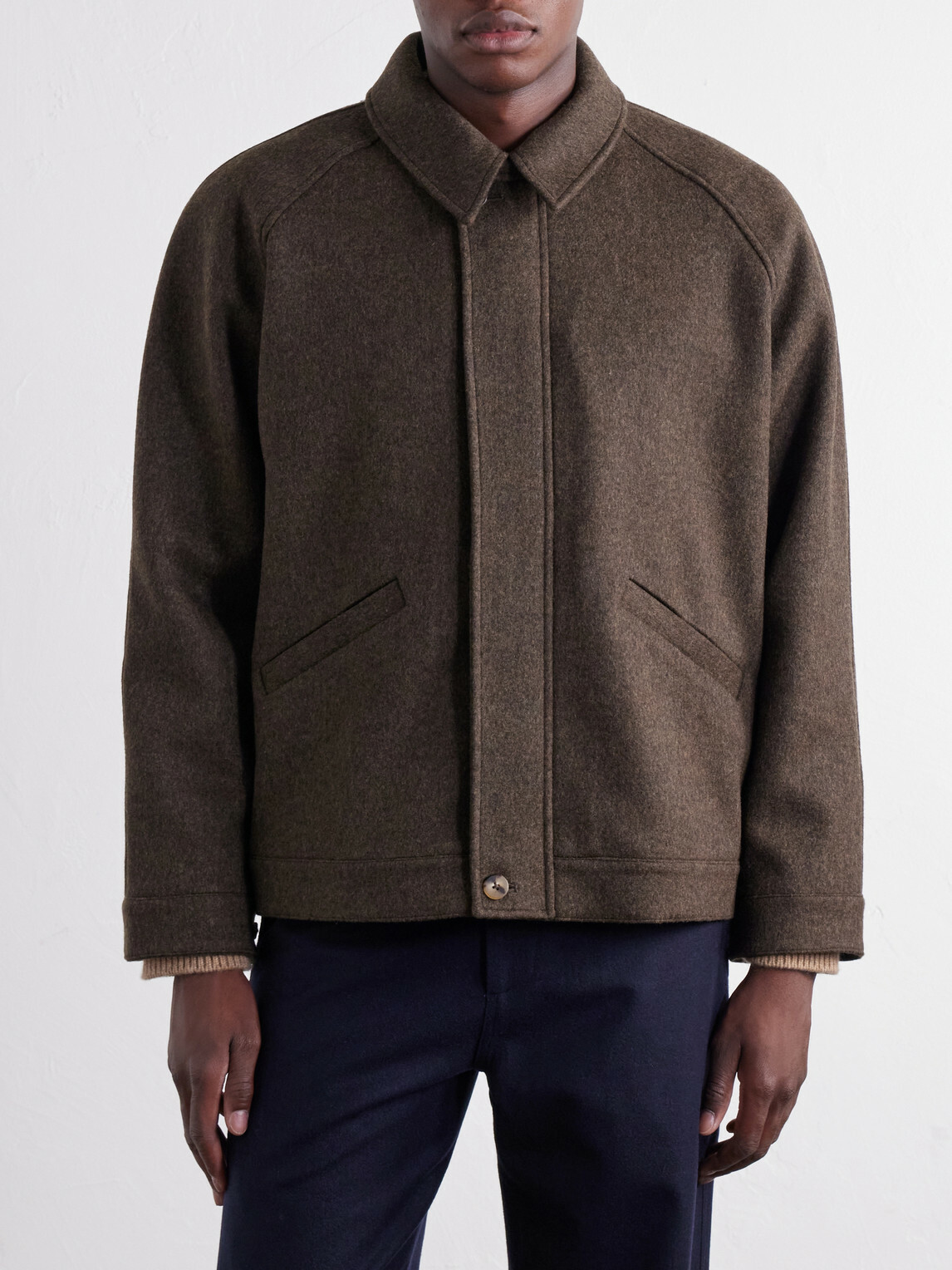 De Bonne Facture - Wool Jacket - Brown