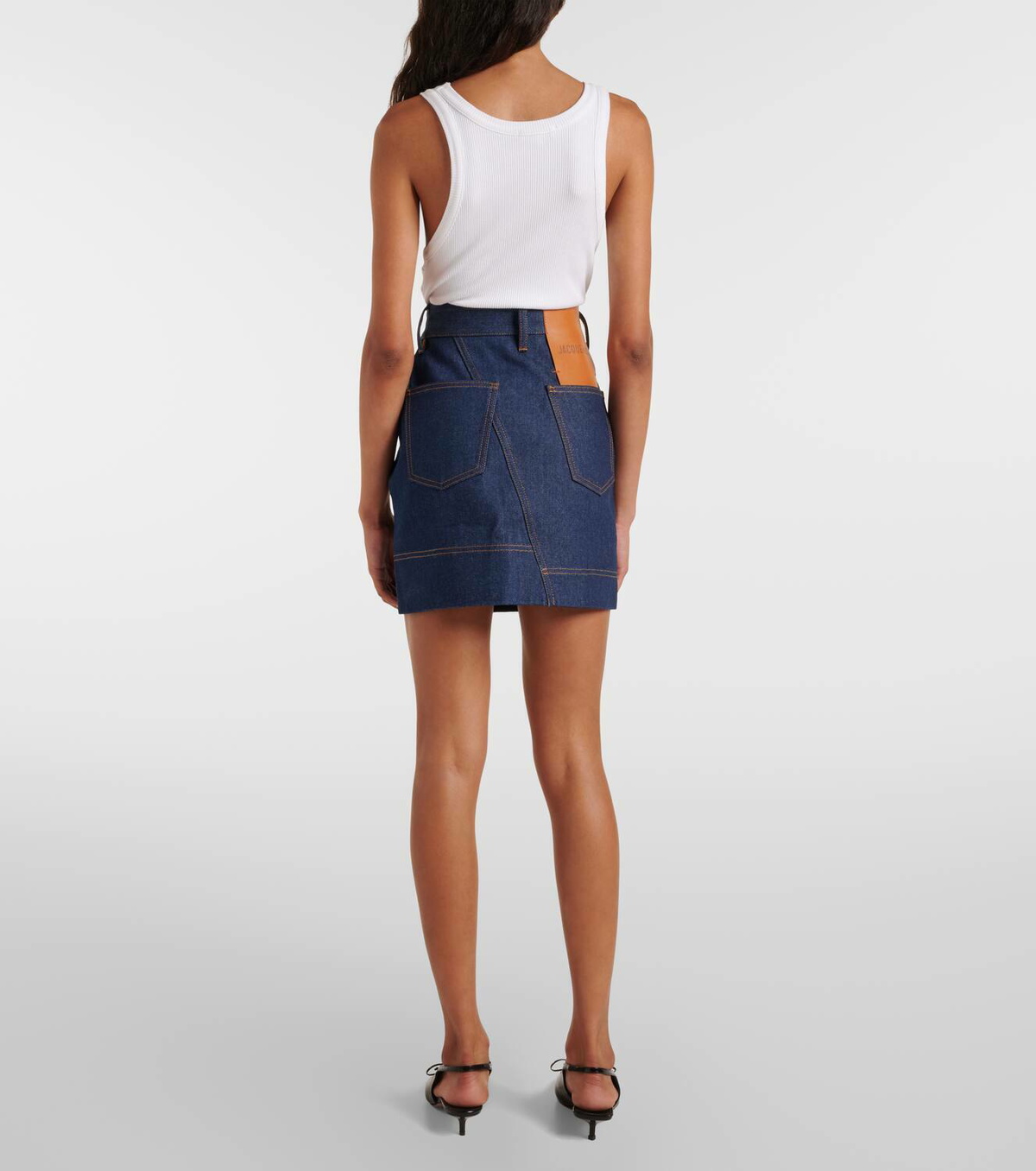 Jacquemus La Mini Jupe De-Nîmes denim miniskirt Jacquemus Jacquemus La Mini Jupe De-Nîmes denim miniskirt Jacquemus