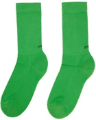 SOCKSSS Two-Pack Brown & Green Socks