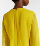 Givenchy Belted silk gown
