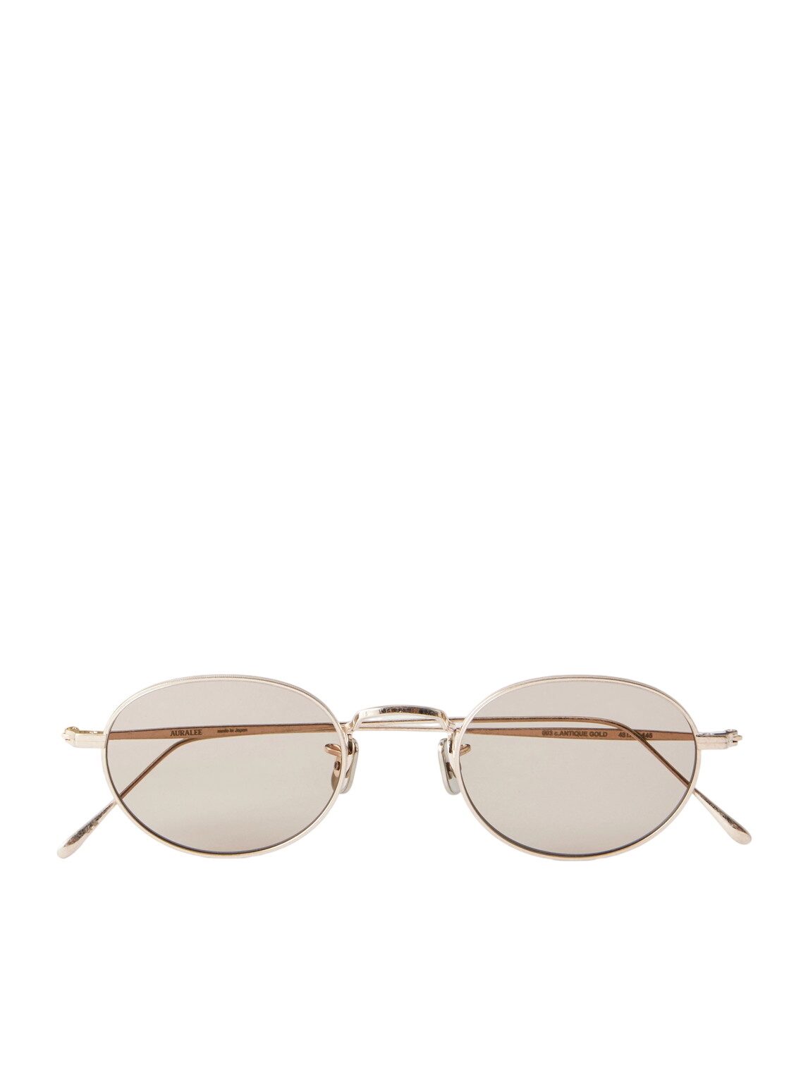 Auralee x EYEVAN 003 oval sunglasses Auralee