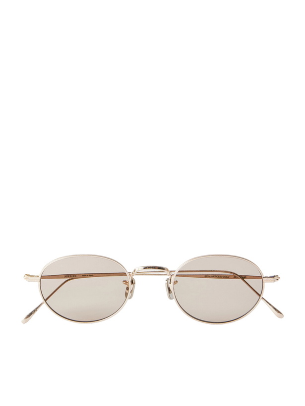 Photo: Auralee - Eyevan Round-Frame Titanium Sunglasses
