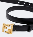 Fendi FF leather belt
