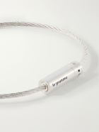 Le Gramme - 7g Brushed Sterling Silver Cable Bracelet - Silver