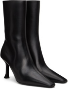 Ferragamo Black Pointed Boots
