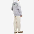 Stan Ray Men's OG Logo Hoodie in Grey Marl/Green