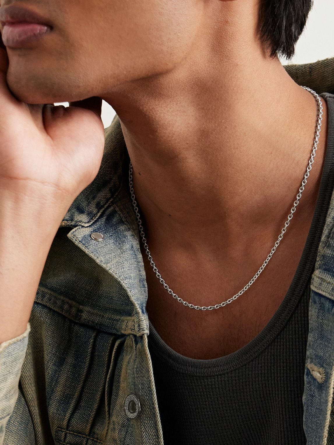 売れ筋新商品 Neighborhood - Neighborhood Necklace Chain Silver アクセサリー