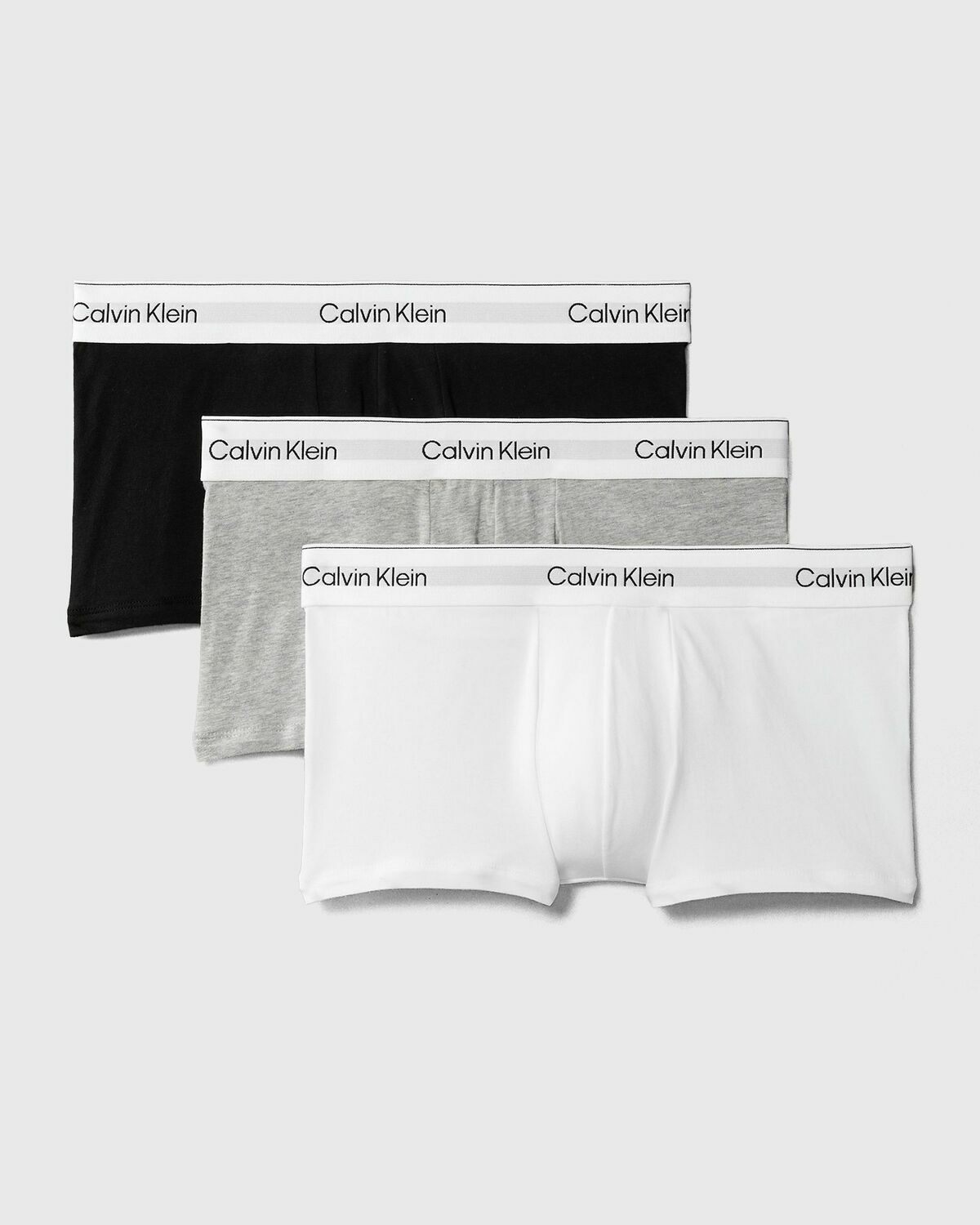 Calvin Klein Underwear LOW RISE TRUNK ICON COTTON STRETCH 3-PACK Multi-color Mens Boxers & Brief