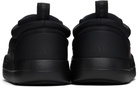 Moon Boot Black Park Soft Nylon Loafers