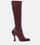 Etro Studded leather knee-high boots