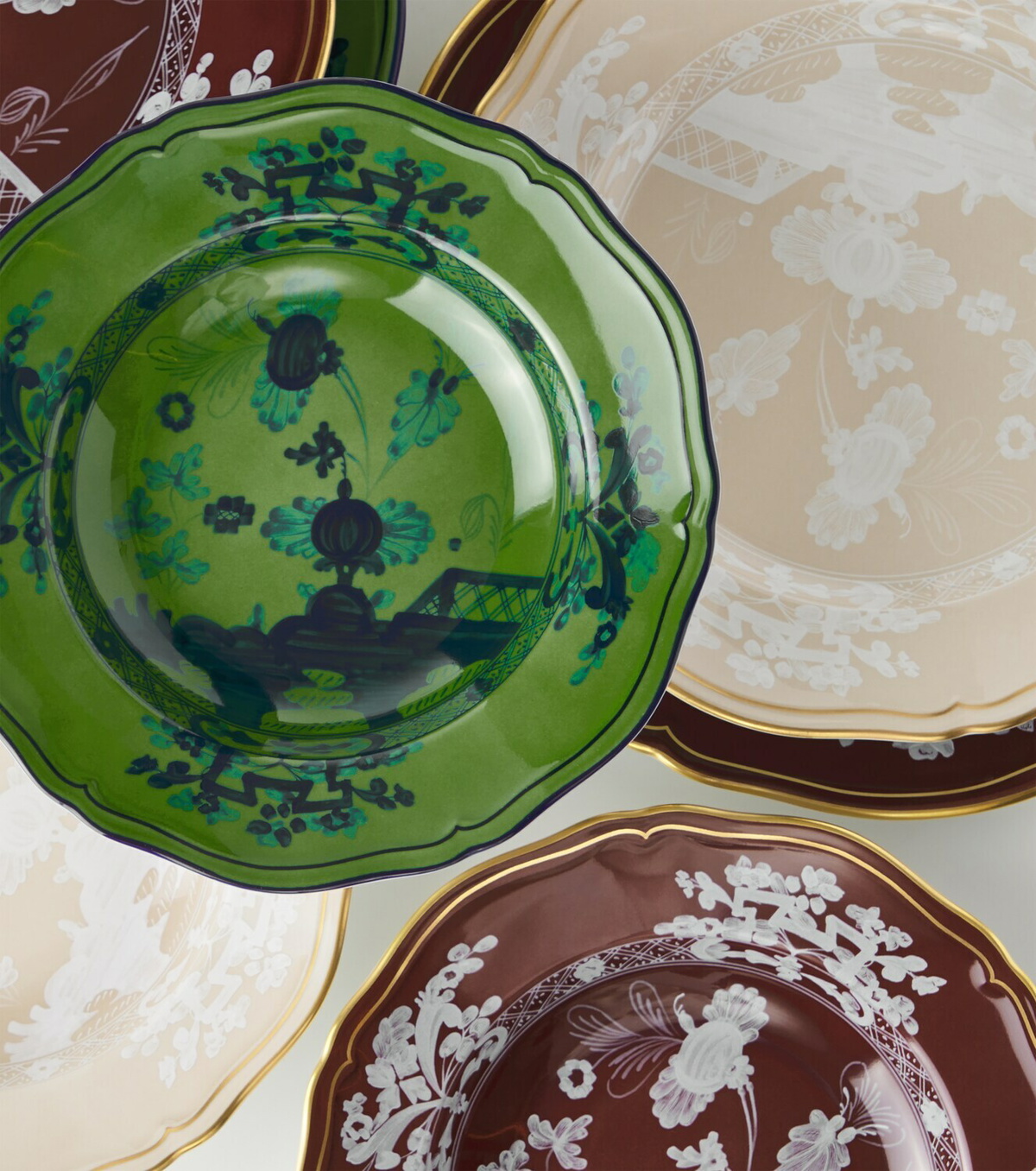 Ginori 1735 Oriente Italiano porcelain dinner plate
