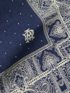 Dunhill - Printed Linen Scarf