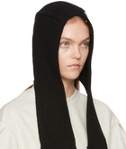 ADER error Black Ear Flap Beanie