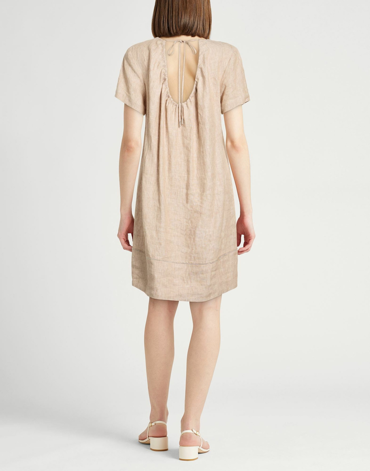 Peserico Womens Mini dress Light brown