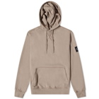 Calvin Klein Men's Monogram Sleeve Badge Hoody in Beige