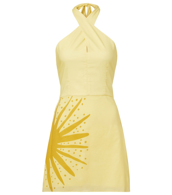 Photo: Cala de la Cruz Veneta printed cotton minidress