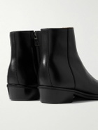 Mr P. - Oscar Leather Boots - Black