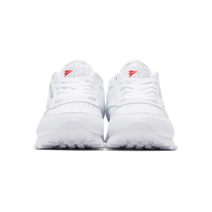 Reebok Classics White Leather Classic Sneakers
