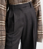 Brunello Cucinelli Virgin wool wide-leg pants