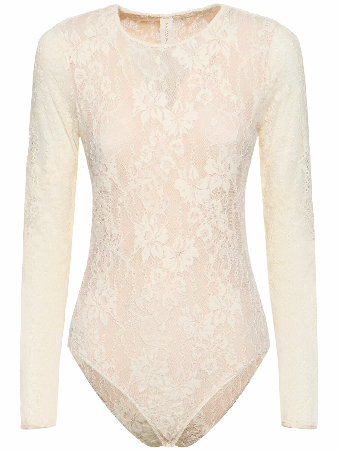 ZIMMERMANN Stretch Lace Bodysuit