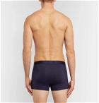 Calvin Klein Underwear - Stretch-Modal and Cotton-Blend Boxer Briefs - Blue