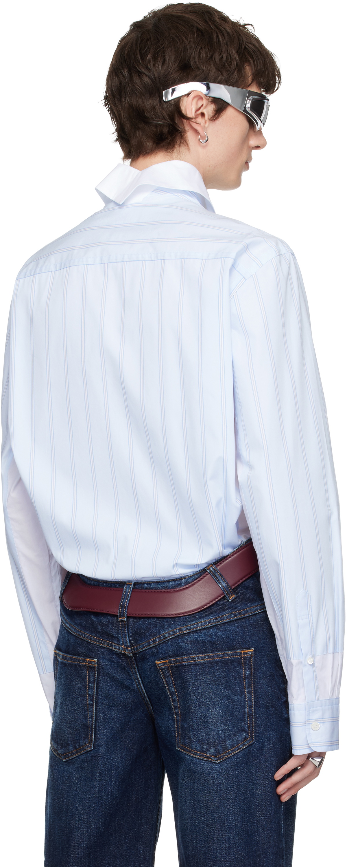 Jean Paul Gaultier Blue & White 'The Petit Grand Junior' Shirt
