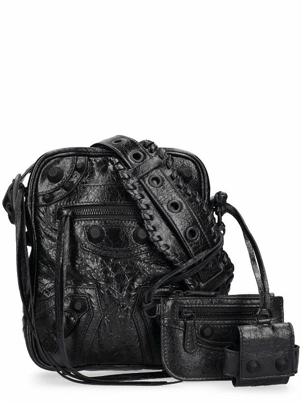 Photo: BALENCIAGA - Medium Le Cagole Leather Crossbody Bag