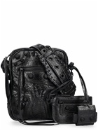 BALENCIAGA - Medium Le Cagole Leather Crossbody Bag