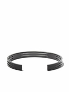Le Gramme Titanium Le 9g Brushed Punched Ribbon Bracelet
