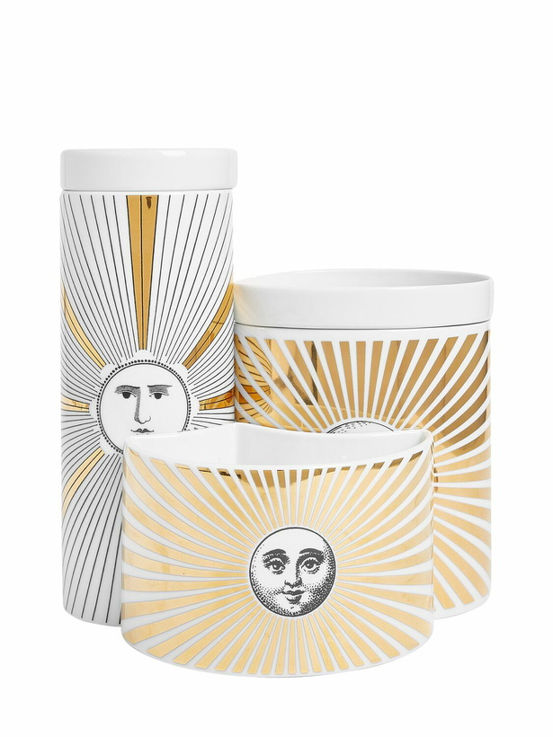 Photo: FORNASETTI Trittico Sole Candle