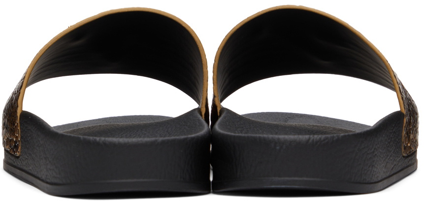 Giuseppe Zanotti Gold Brett Sandals