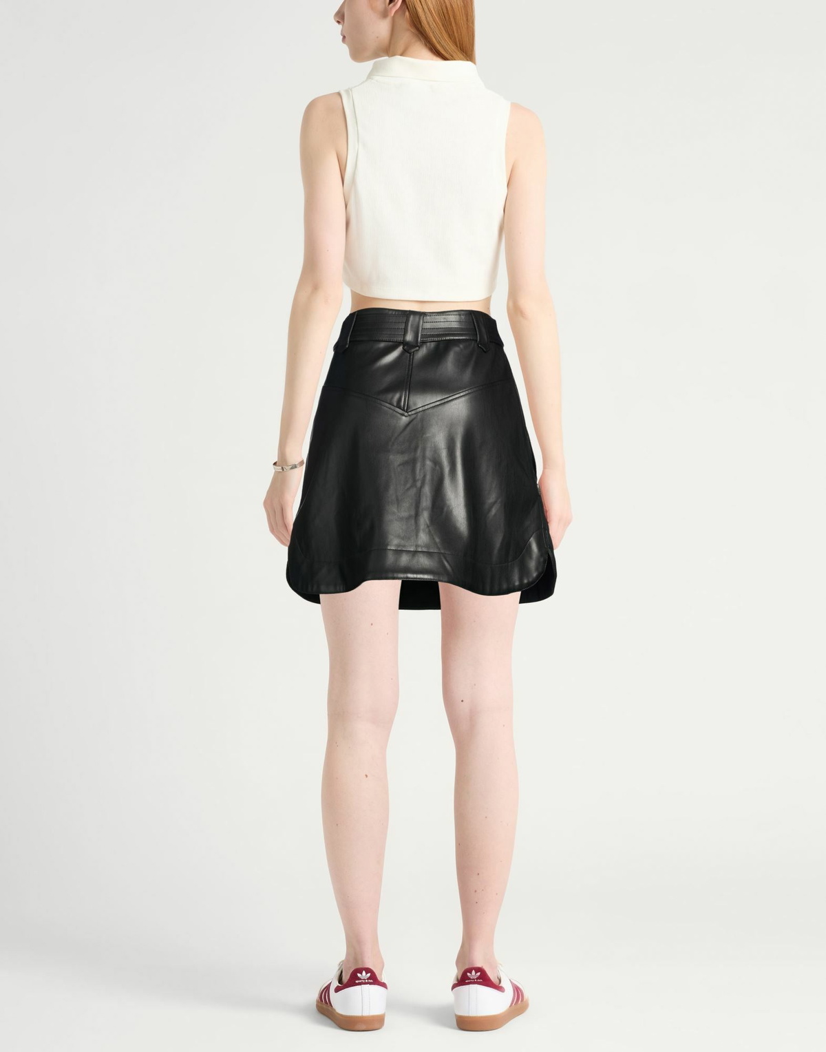 Jijil Womens Mini skirt in Black