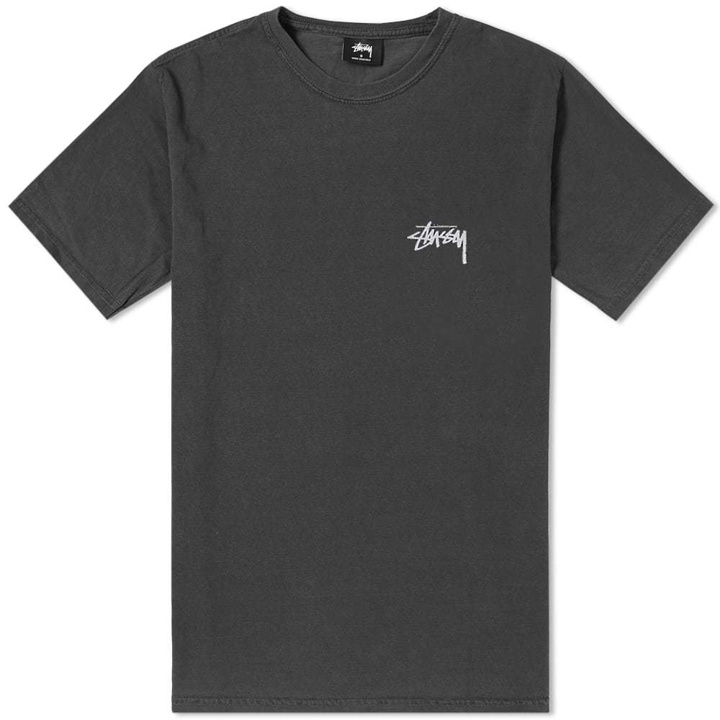 Photo: Stussy Ace Pigment Dyed Tee Black
