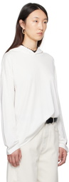 Fear of God ESSENTIALS White Long Sleeve Hoodie