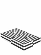 JONATHAN ADLER Op Art Backgammon Set