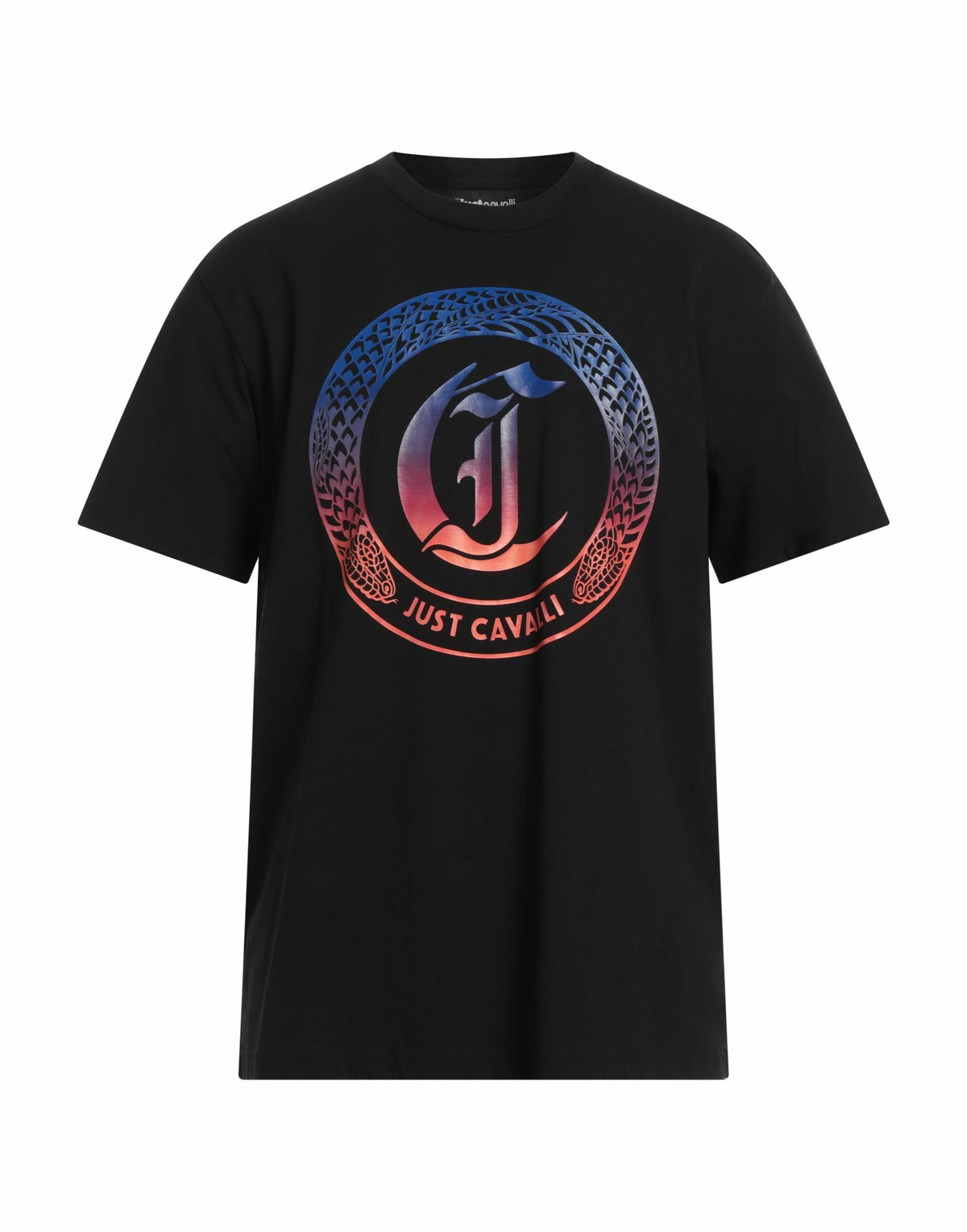 Just Cavalli Mens T-shirt in Black
