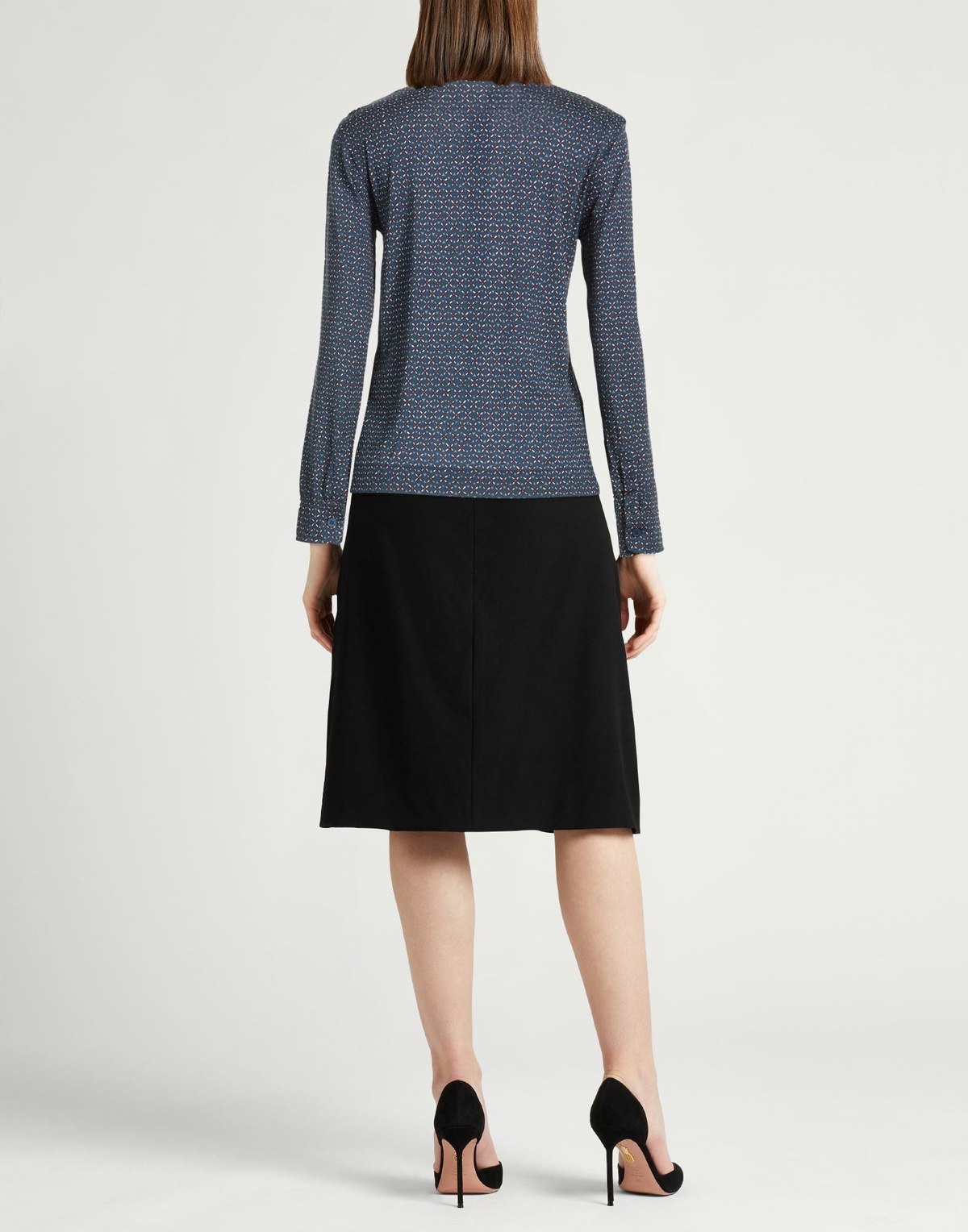 Majestic Filatures Womens Shirt Slate in Blue