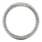 Ugo Cacciatori Silver Round Band Ring