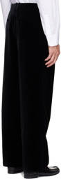 The Row Black Gustavo Trousers