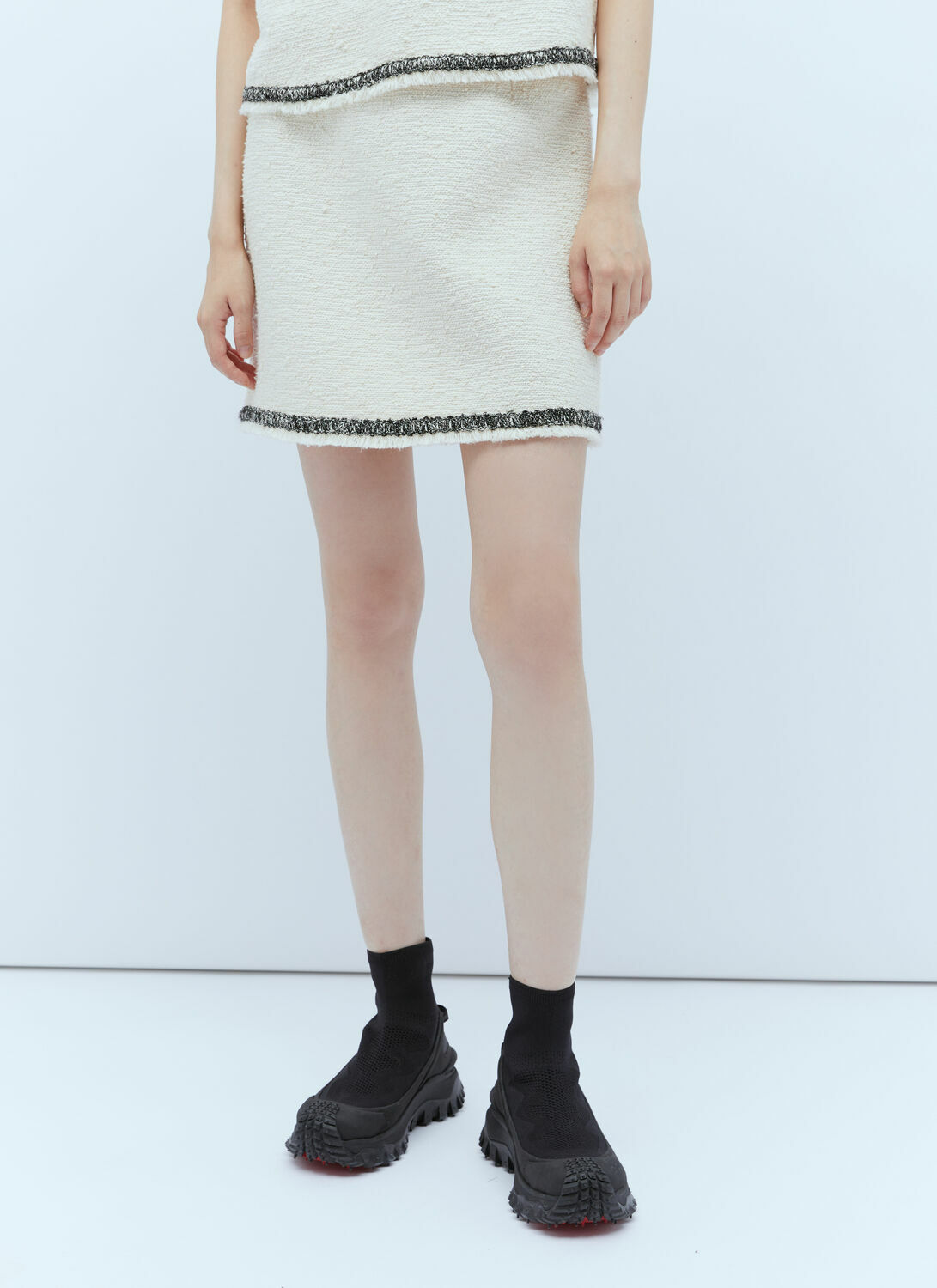 Moncler Tweed Mini Skirt
