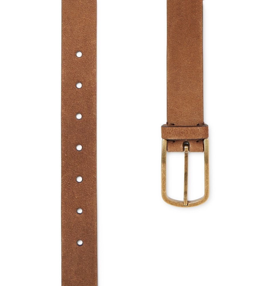 Brunello Cucinelli Leather Belt - Brown Belts, Accessories - BRU249105